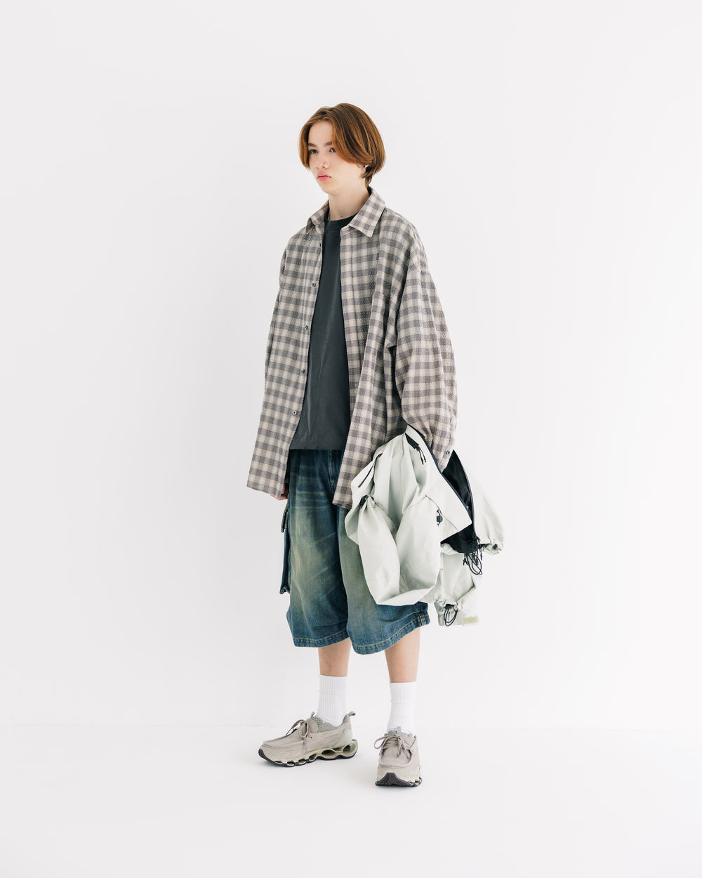 CLESSTE / Plaid Ripple Classic City L/S Shirt