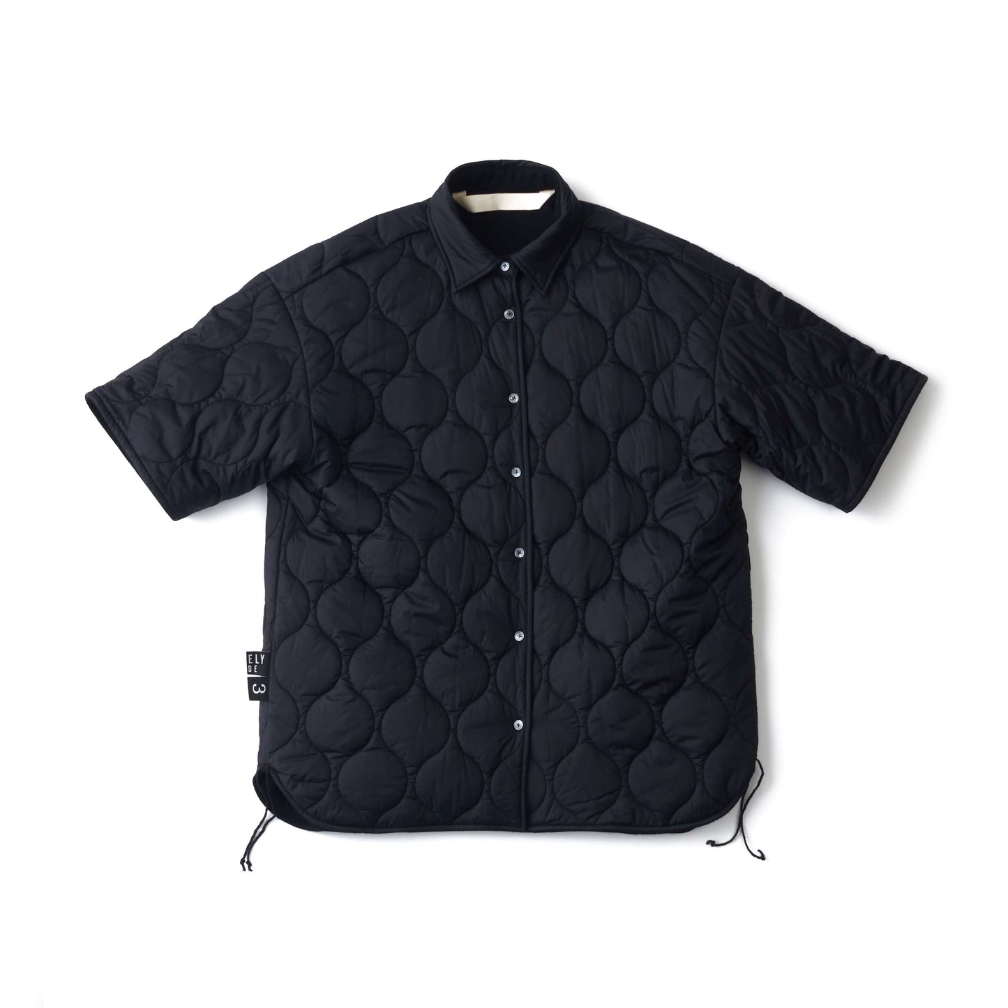 Black Merely Premium Reversible Padded Shirt