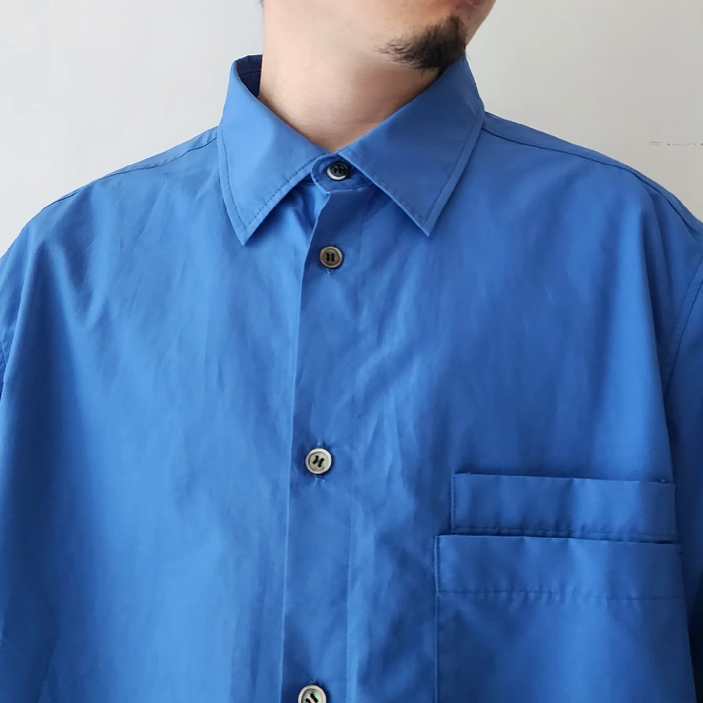 TREE AND BRANCH / Oversized Side Slit Shirket