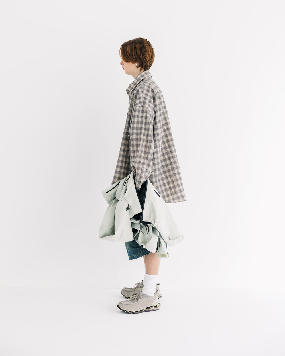 CLESSTE / Plaid Ripple Classic City L/S Shirt