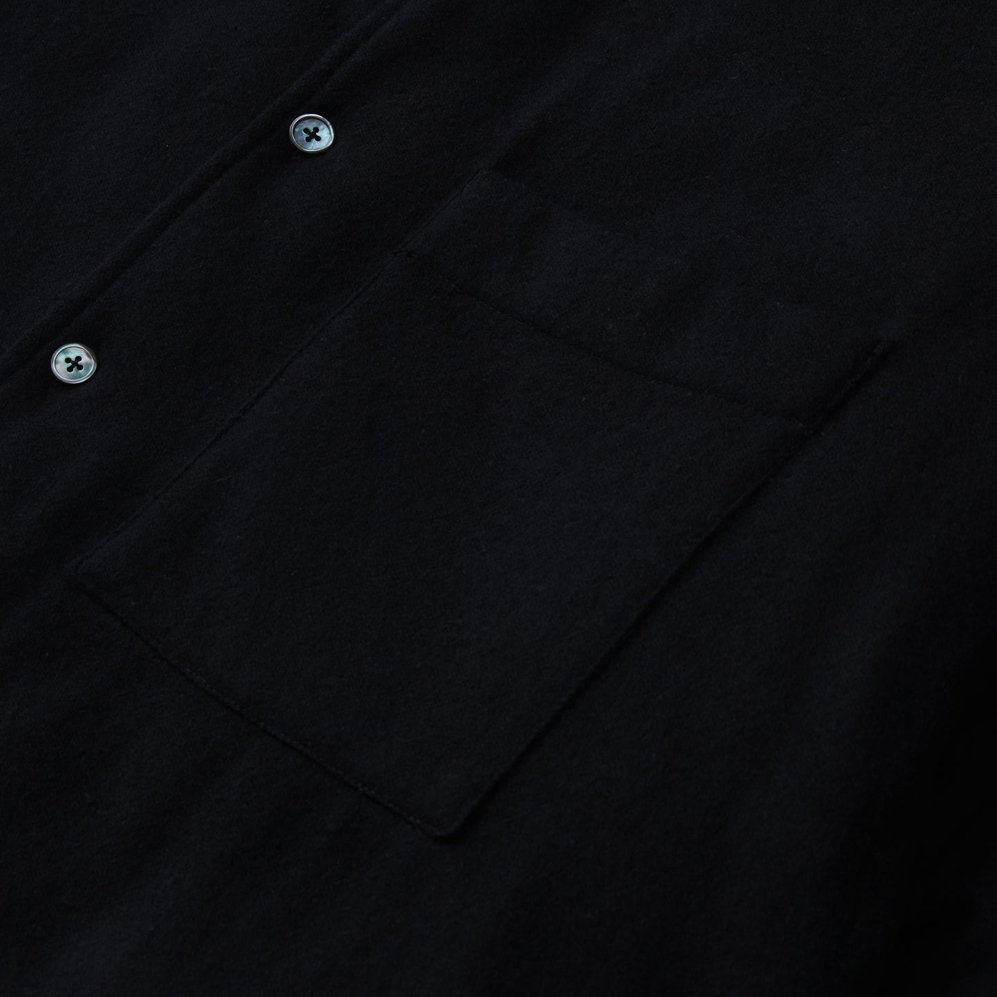 Black Merely Premium Reversible Padded Shirt