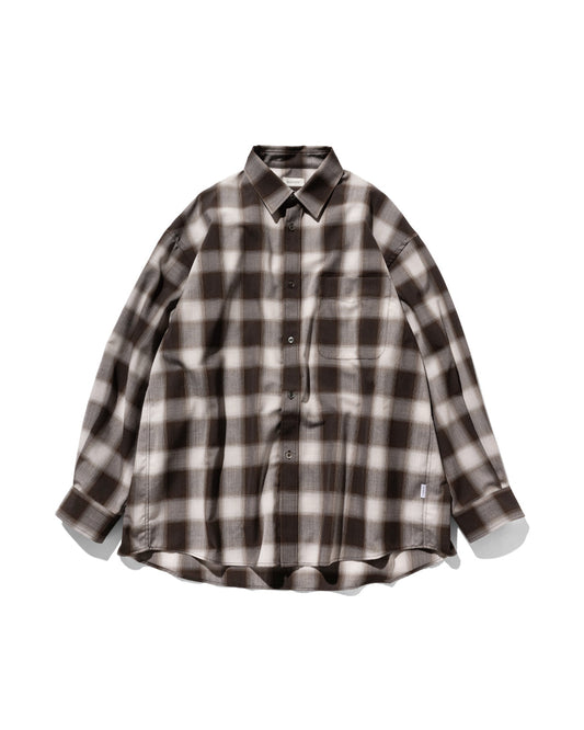 CLESSTE / Ombre Check Classic City L/S Shirt
