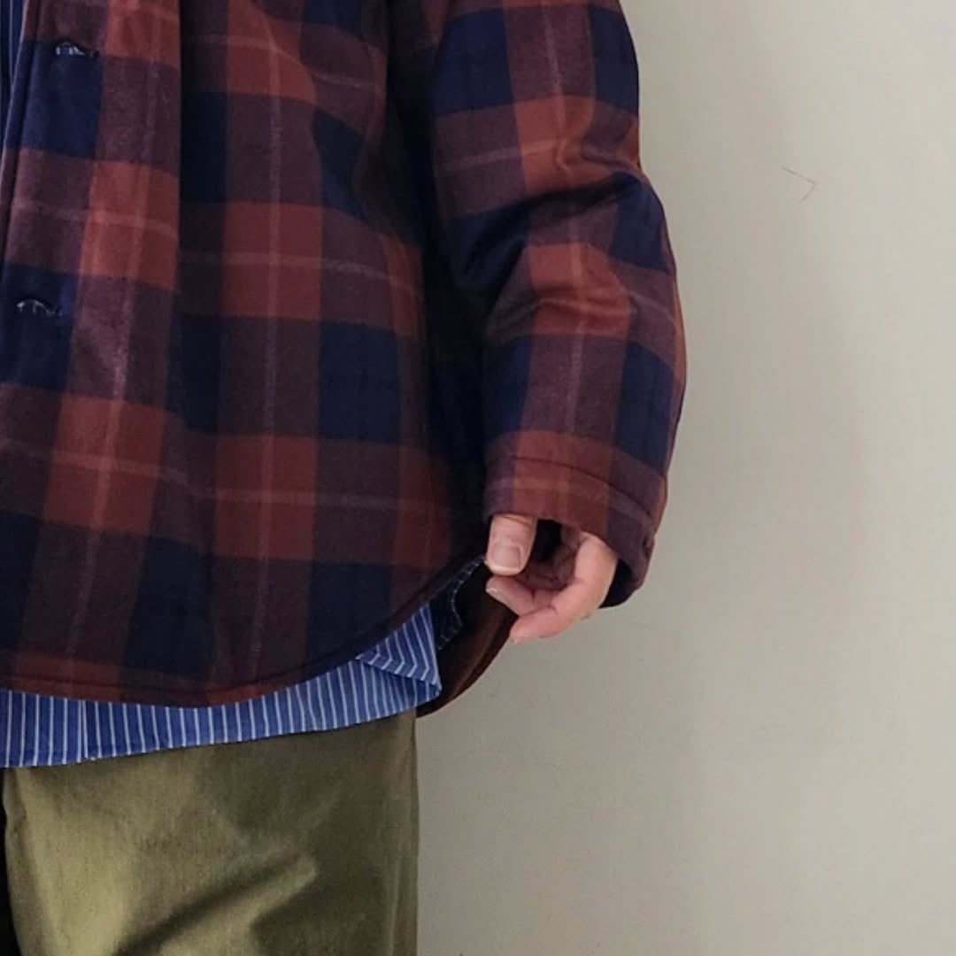 WELLDER / Wide Silhouette Shirts Jacket