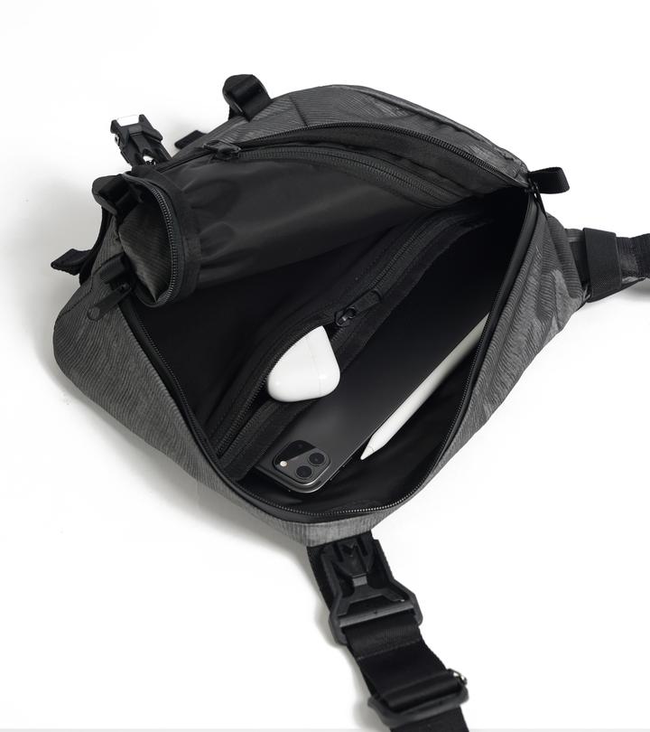 WB-M｜ Ecoya® Crossbody Bag Grey