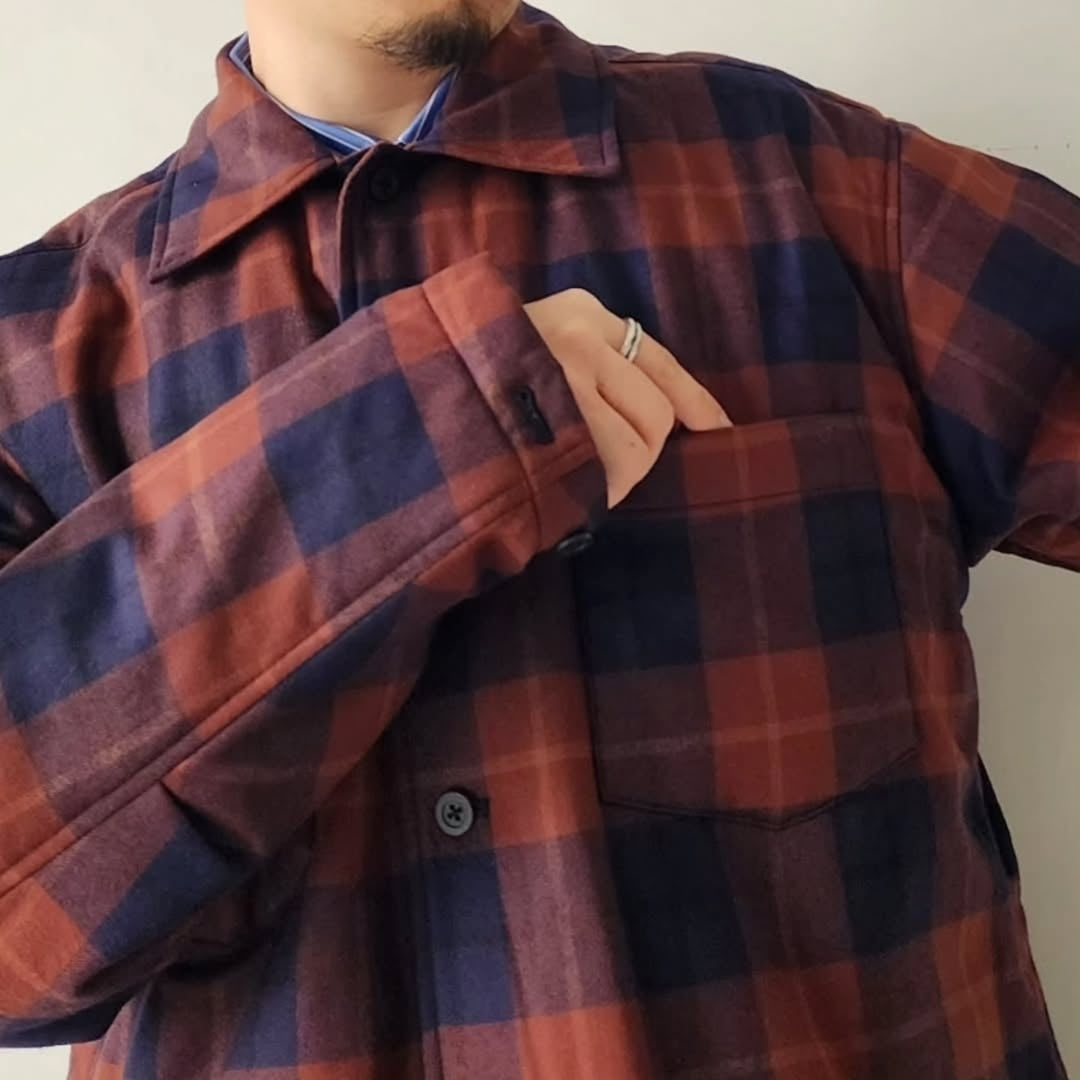 WELLDER / Wide Silhouette Shirts Jacket