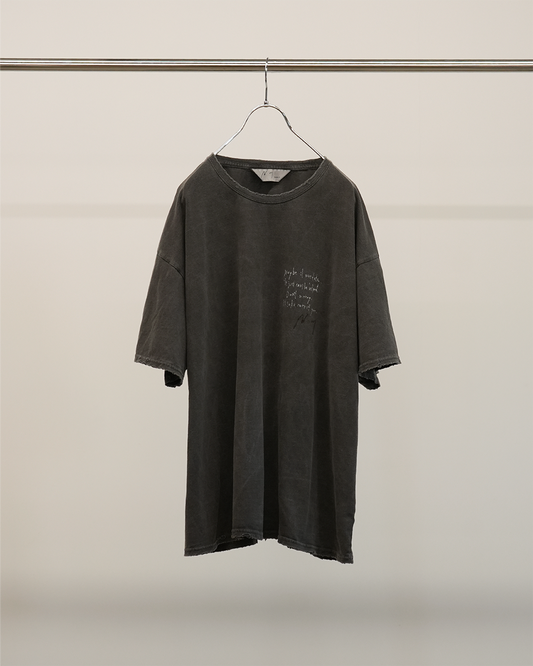 ANCELLM / Message T-Shirt