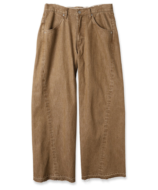 JIEDA / 3D Baggy Color Denim