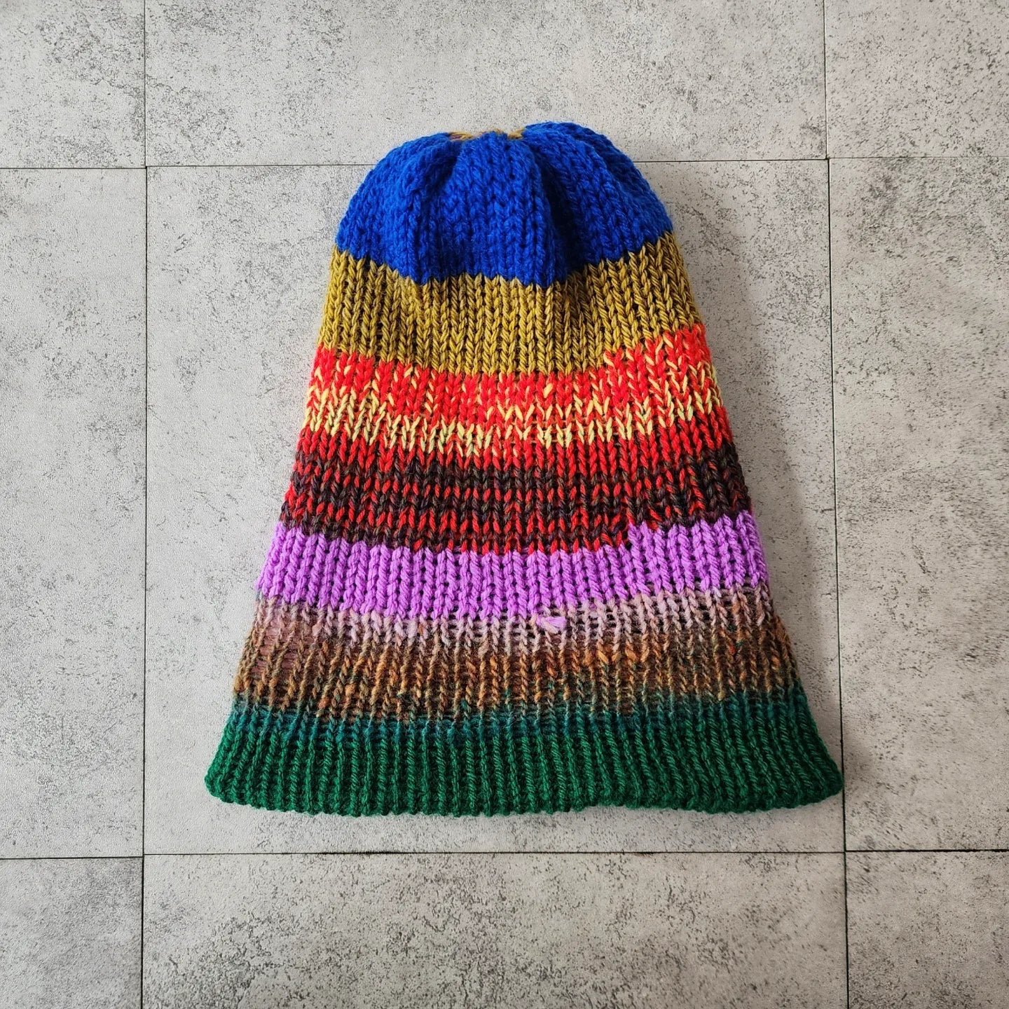 Reversible Knit Hat (#Type 1)