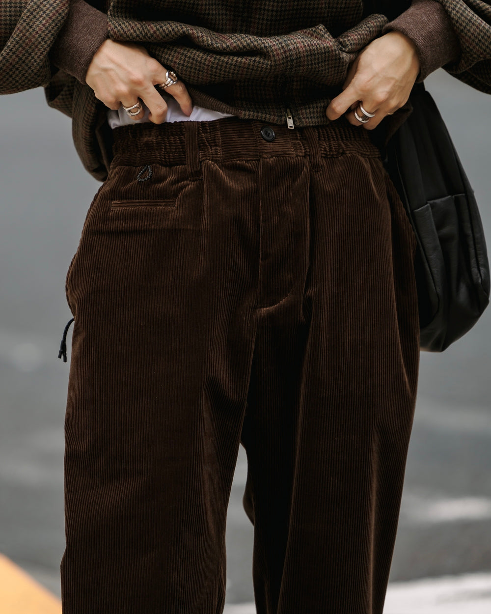 CLESSTE / Wool Corduroy Active City Storage Tapered Pants