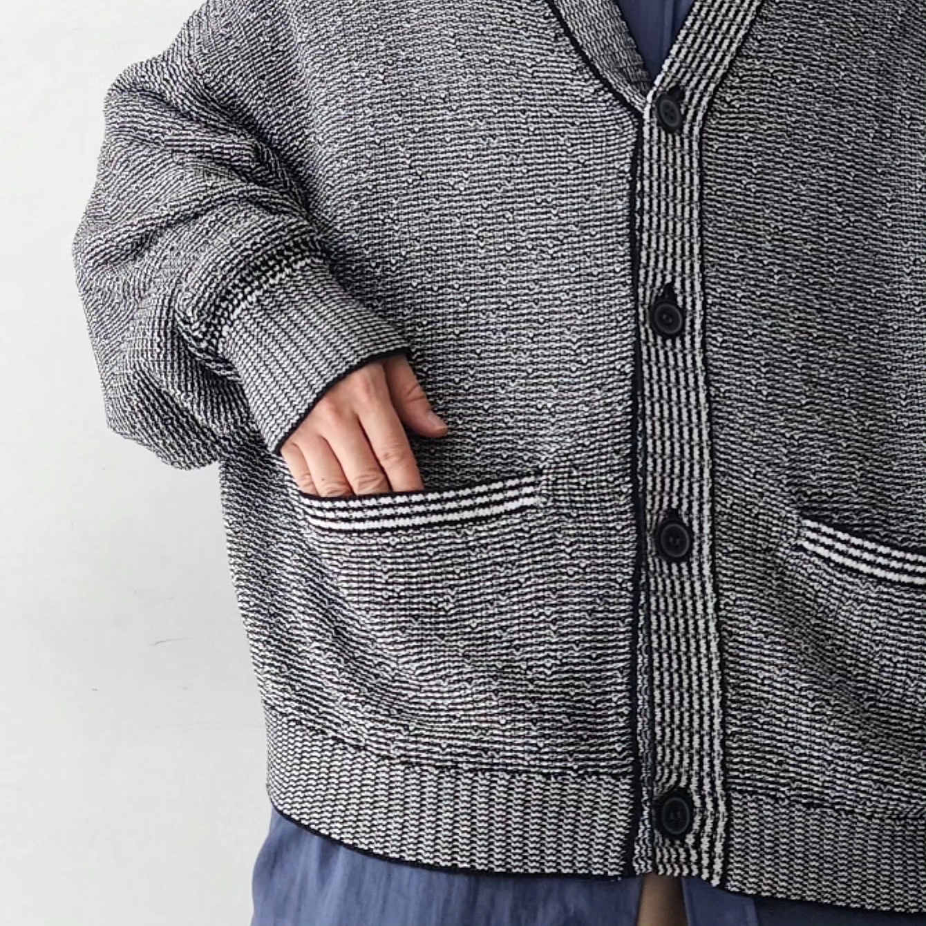 SABY / Knit Paper Cardigan