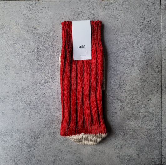Unpaired Cotton Rib Sock