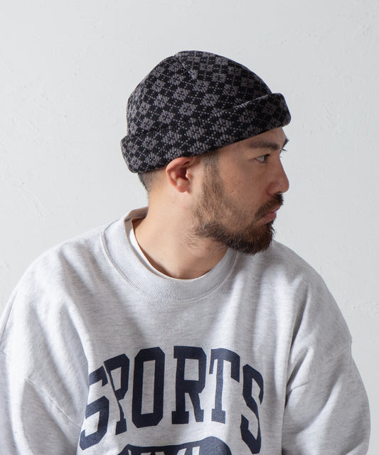 Argyle Rool Knit Cap
