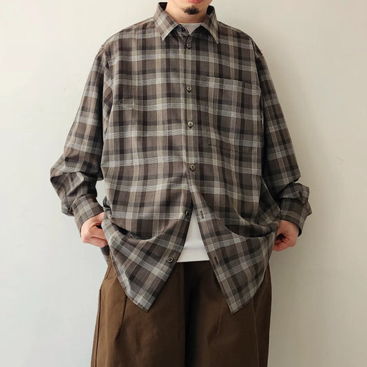 Baggy Check Shirt