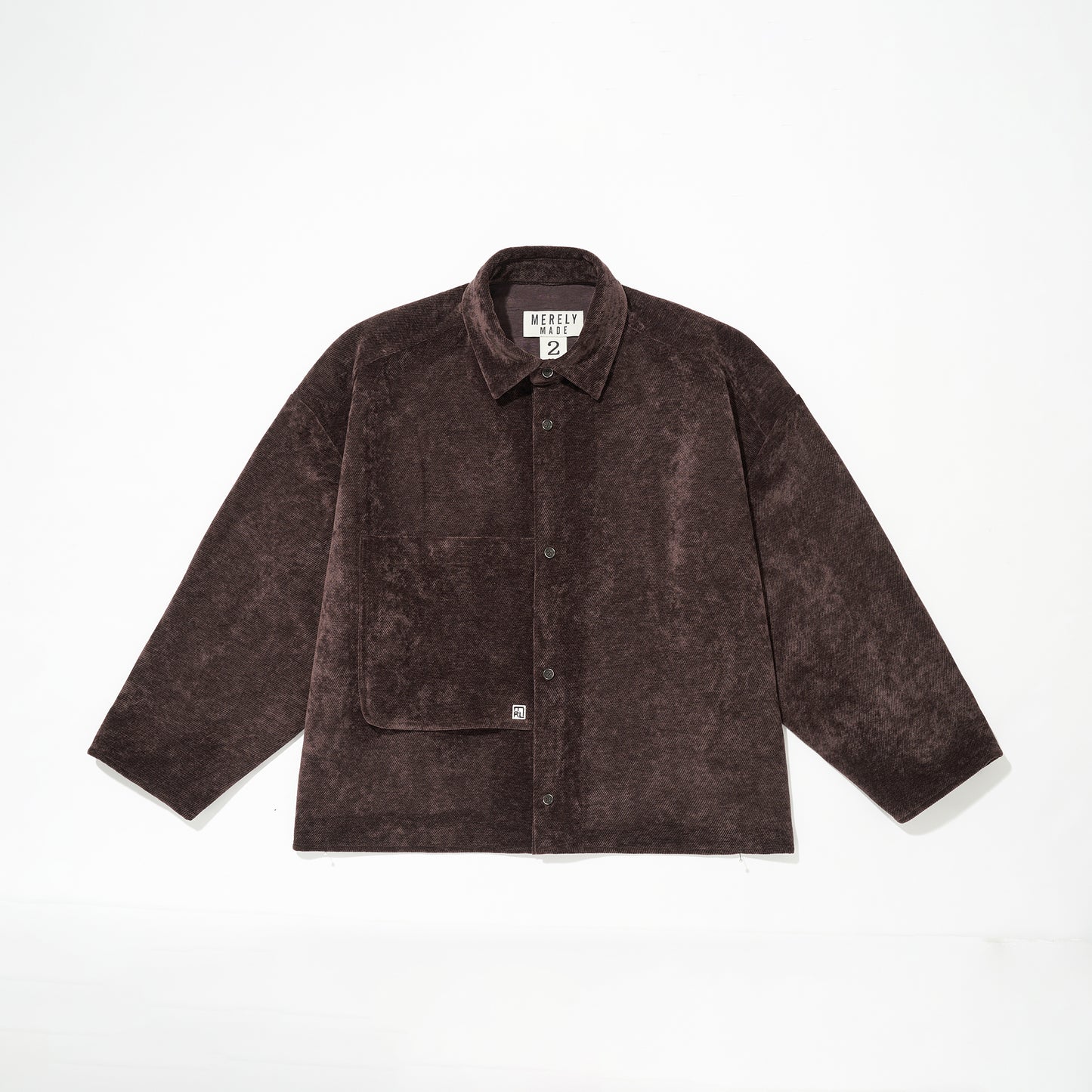 MERELY MADE / Merely Premium Serge Velvet Twill Cropped Shirts
