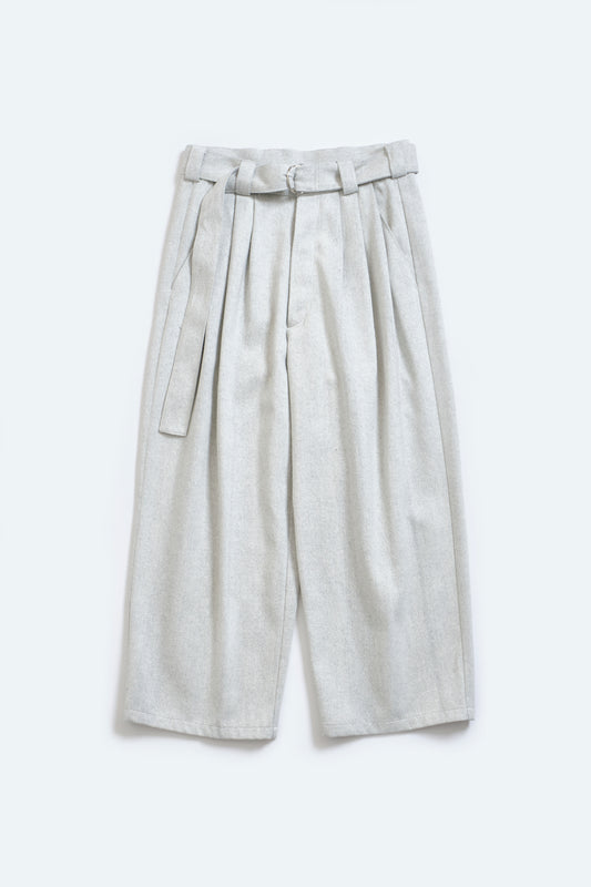 BLANC YM / Recycling Cotton Denim Wide Pants
