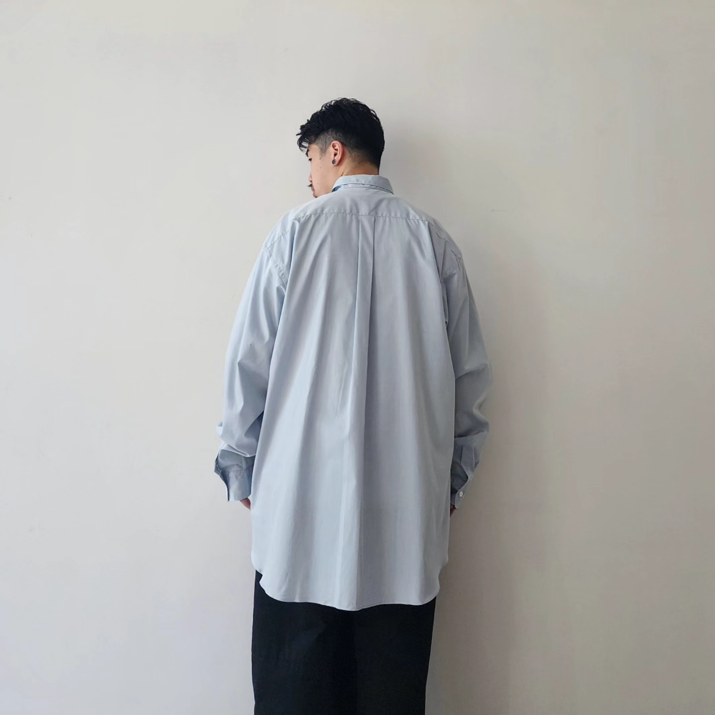 INTERIM / Hyper Big 200/2 Supima Twill Regular Collar Shirt