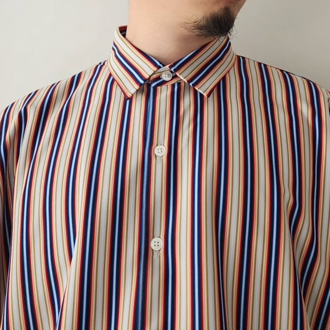 KANEMASA PHIL / 46G Atmosphere Stripe L/S Shirt