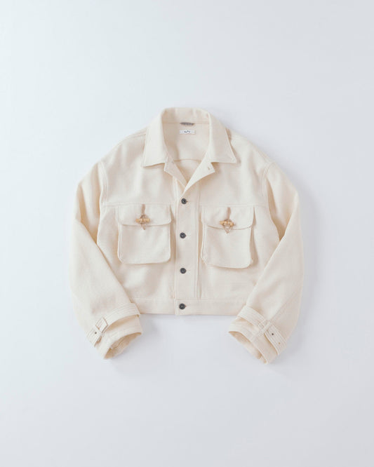SABY / Huntinh Blouson ( Recycle Polyester Tweed)