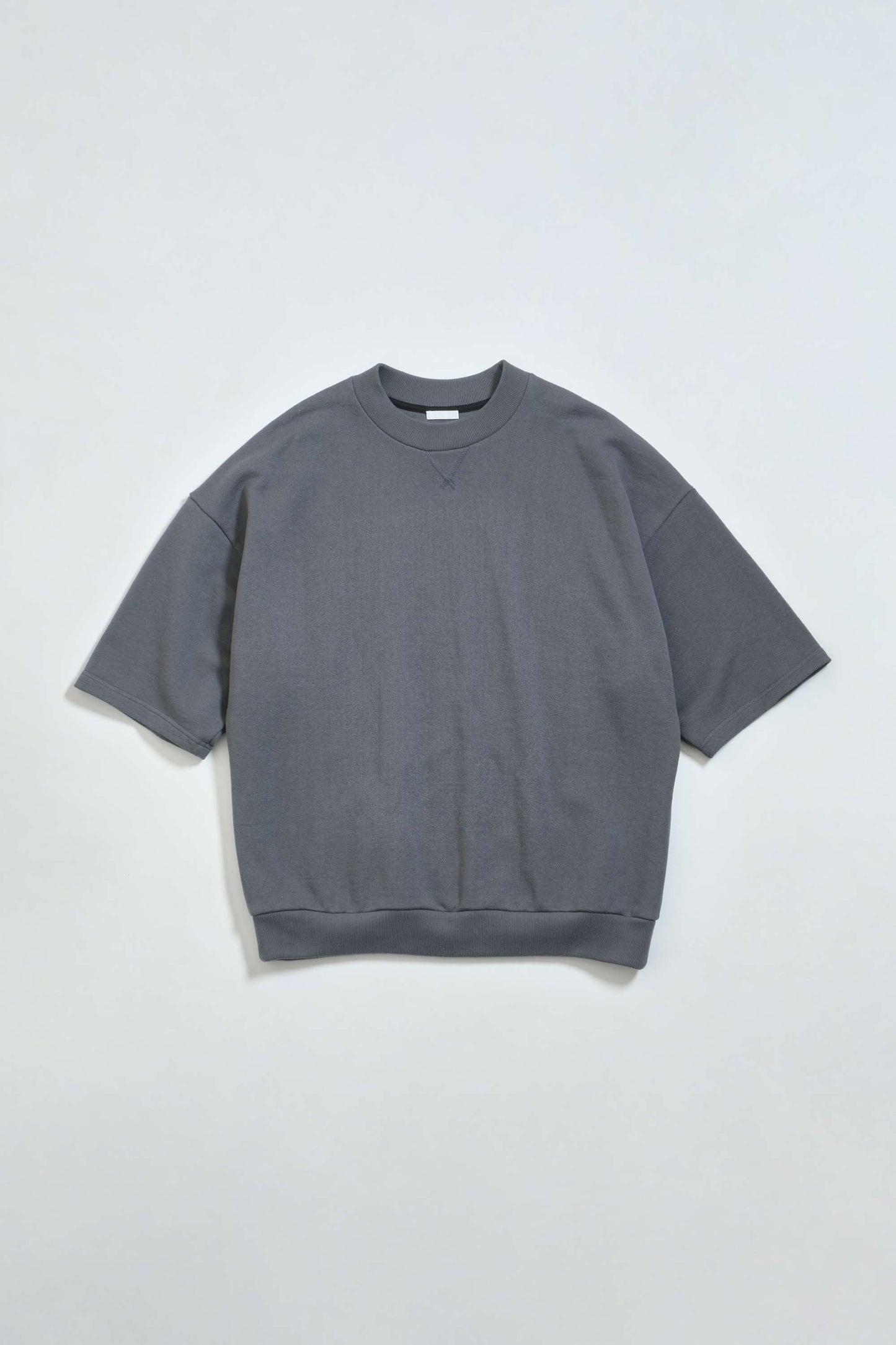 BLANC YM / Cotton Half Sleeve Sweat Pullover