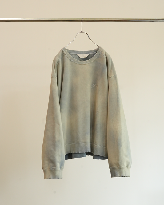 ANCELLM / Unevenness Sweat Shirt