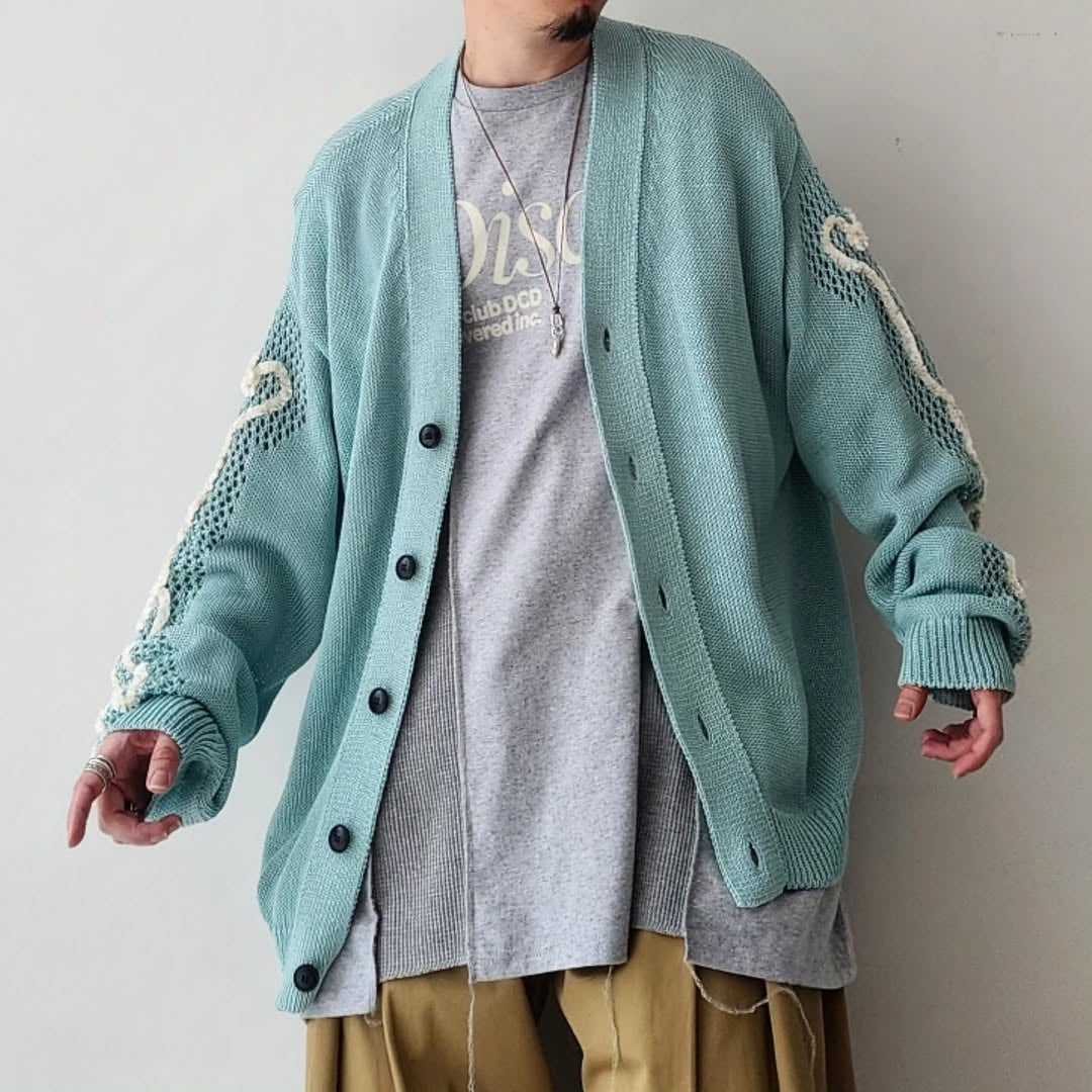 DISCOVERED / Skelton Mesh Knit