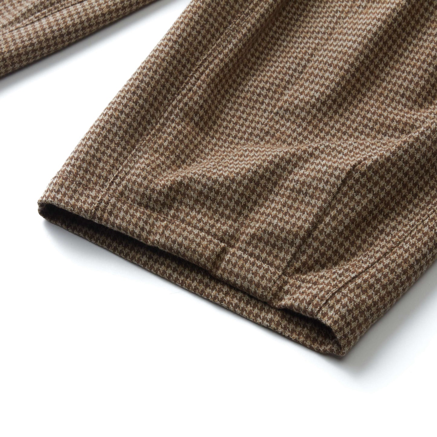 Beige Check Merely Premium Nomadic Pants