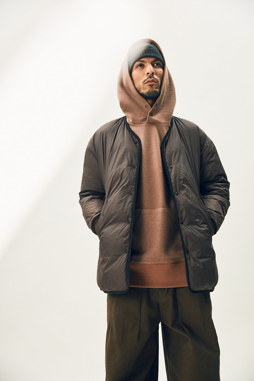 Amber Pink Merely Oversize Hoodie