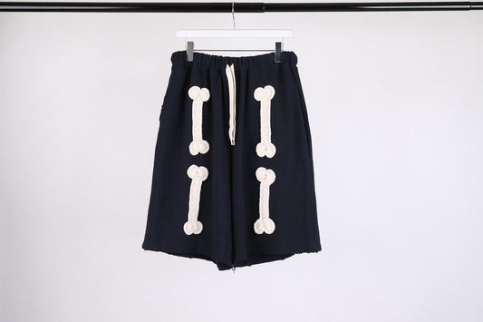 DISCOVERED / Bone Crochet Sweat Shorts