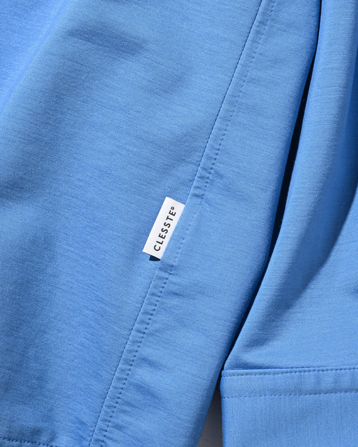 CLESSTE / 46G Knit Everyday L/S Shirt (Sax Blue)