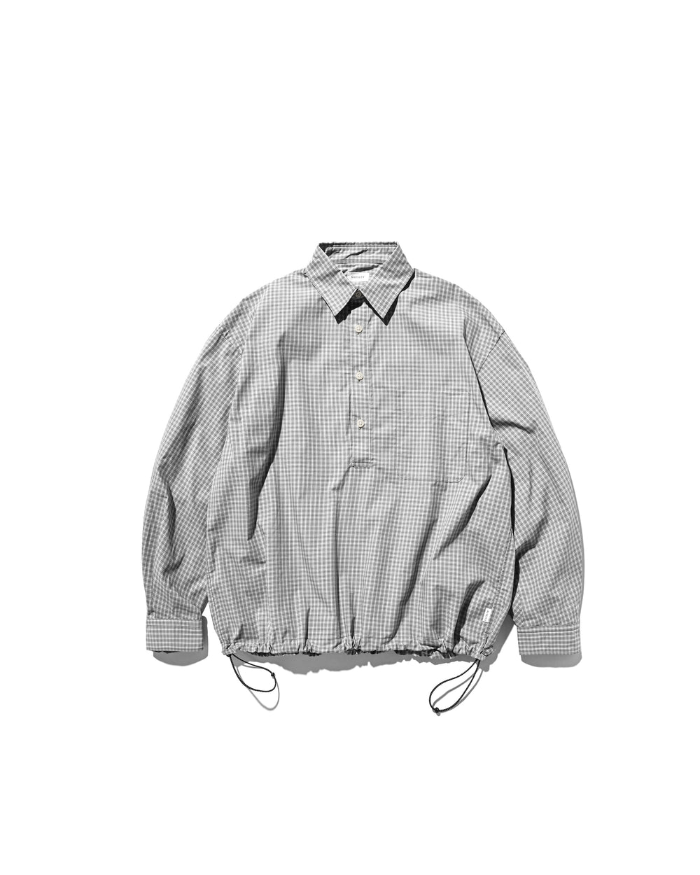 CLESSTE / Mini Plaid L/S Pullover Shirt (Gray)
