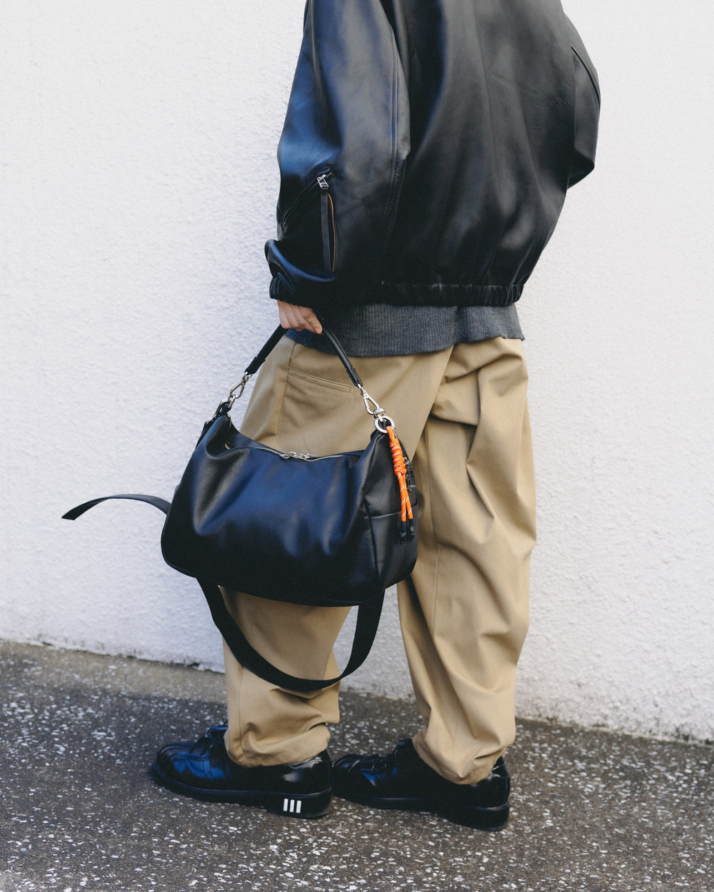 CLESSTE / Leather Day Off Bag (Black)