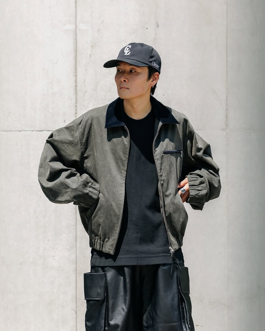 CLESSTE / Cotton Worker Jacket (Black)
