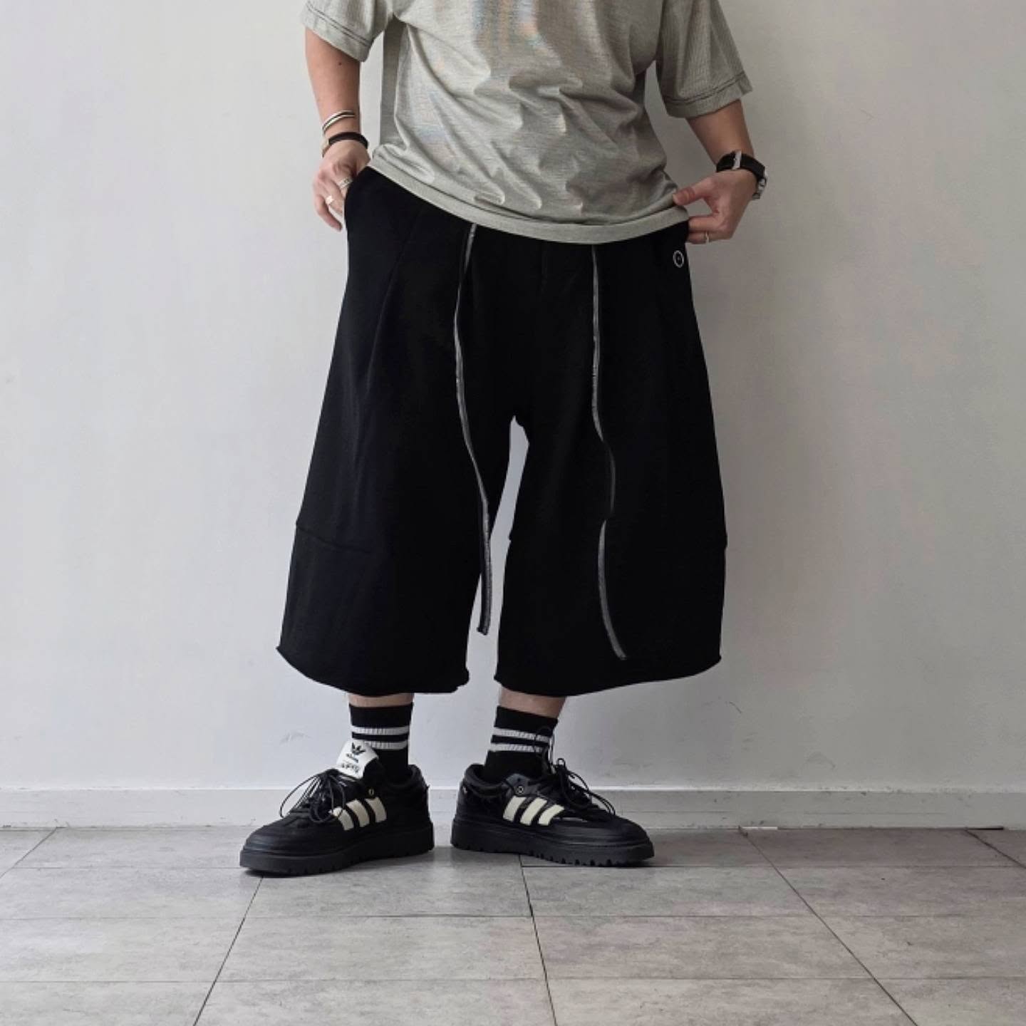 SHINYAKOZUKA / Ordinary Home Baggy Shorts (Black)