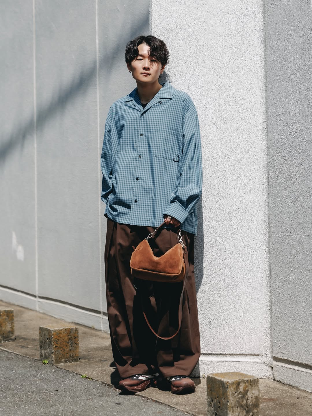 CLESSTE / Suede Day Off Mini (Brown)