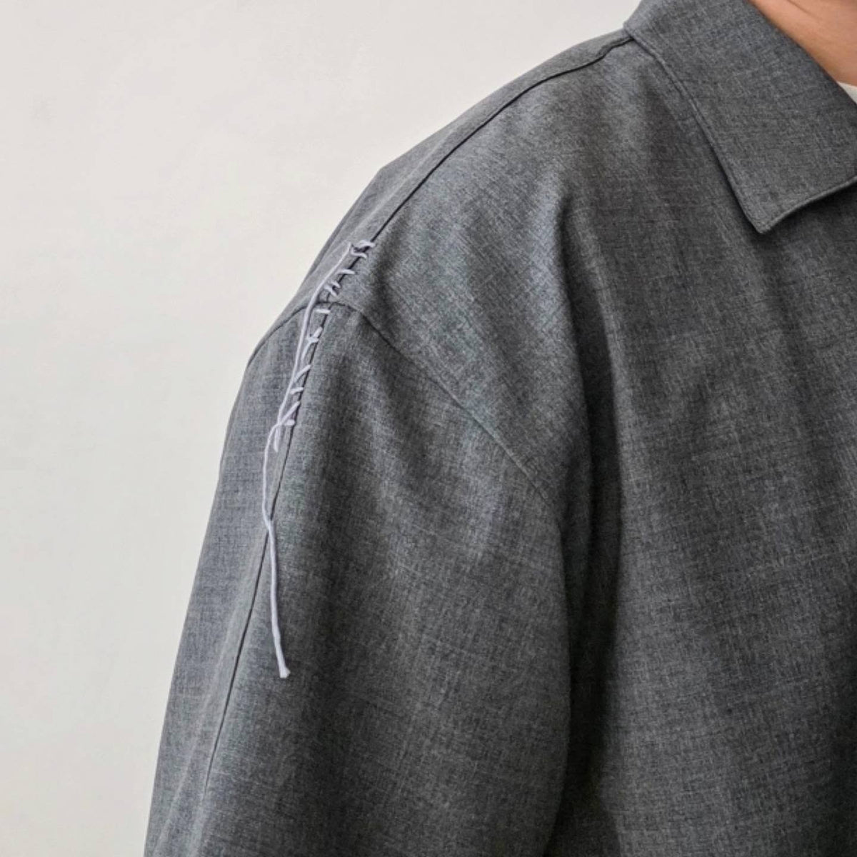 DISCOVERED / Summer Wool Looping Shirts (Gray)