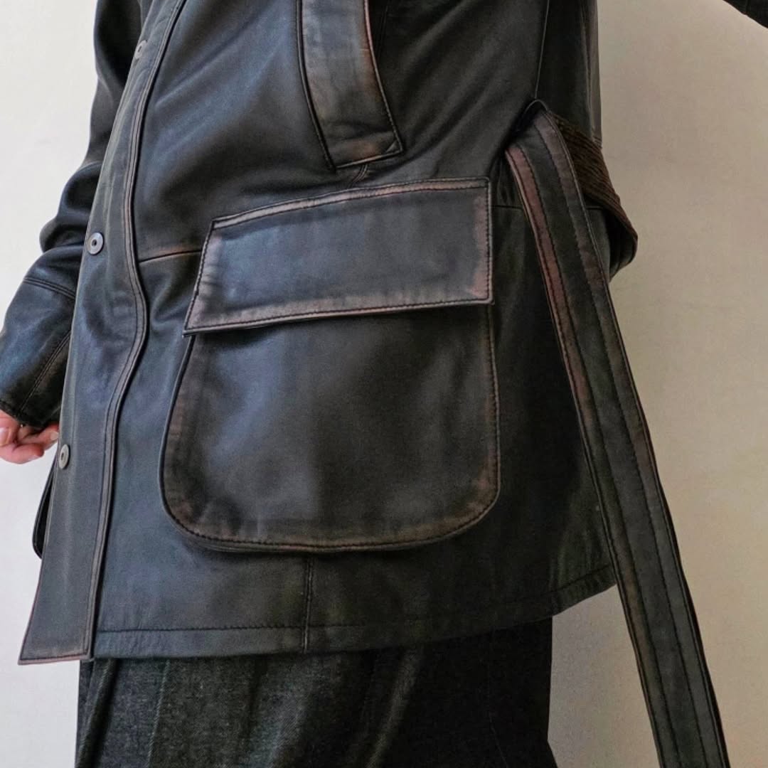 SABY / Horse Riding Jacket (India Lamb Leather)