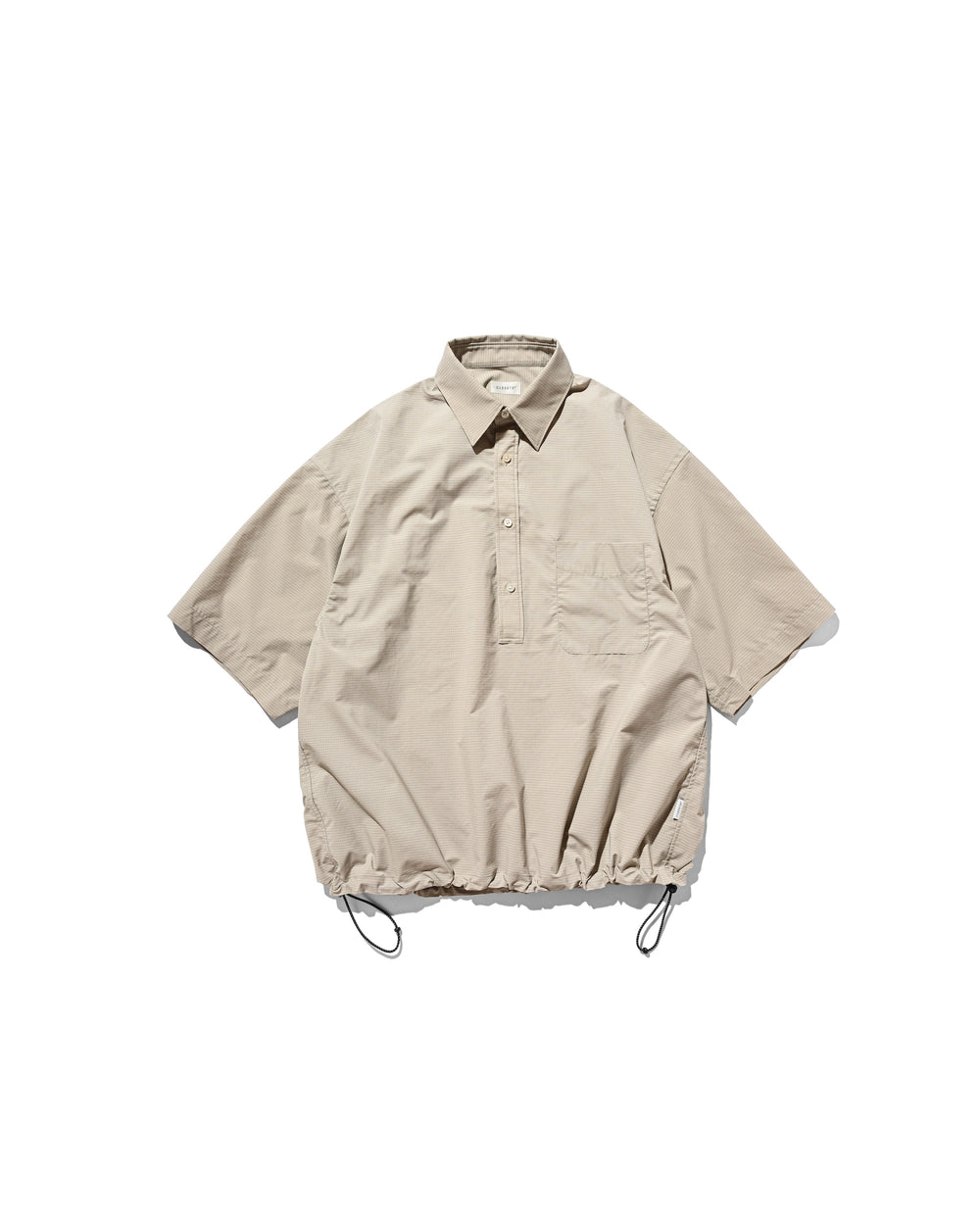 CLESSTE / Mini Plaid S/S Pullover Shirt (Beige)