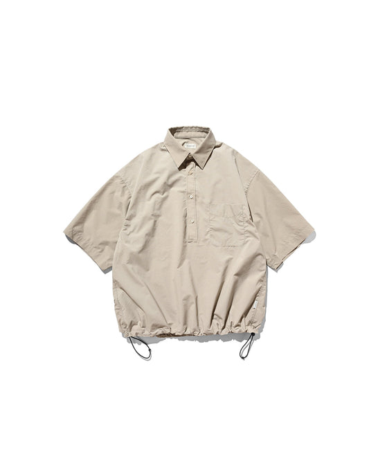 CLESSTE / Mini Plaid S/S Pullover Shirt (Beige)