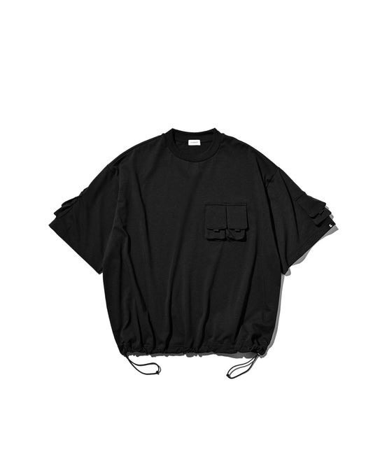 CLESSTE / Multi Pocket S/S T-Shirt (Black)