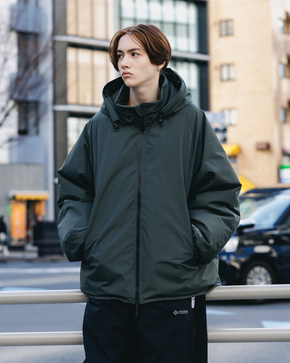CLESSTE / +Phenix Windstopper ® By Gore-tex Labs City Happy Jacket (Asphalt Gray)