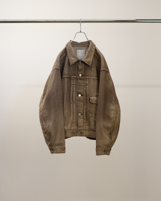 ANCELLM / Aging Denim Jacket