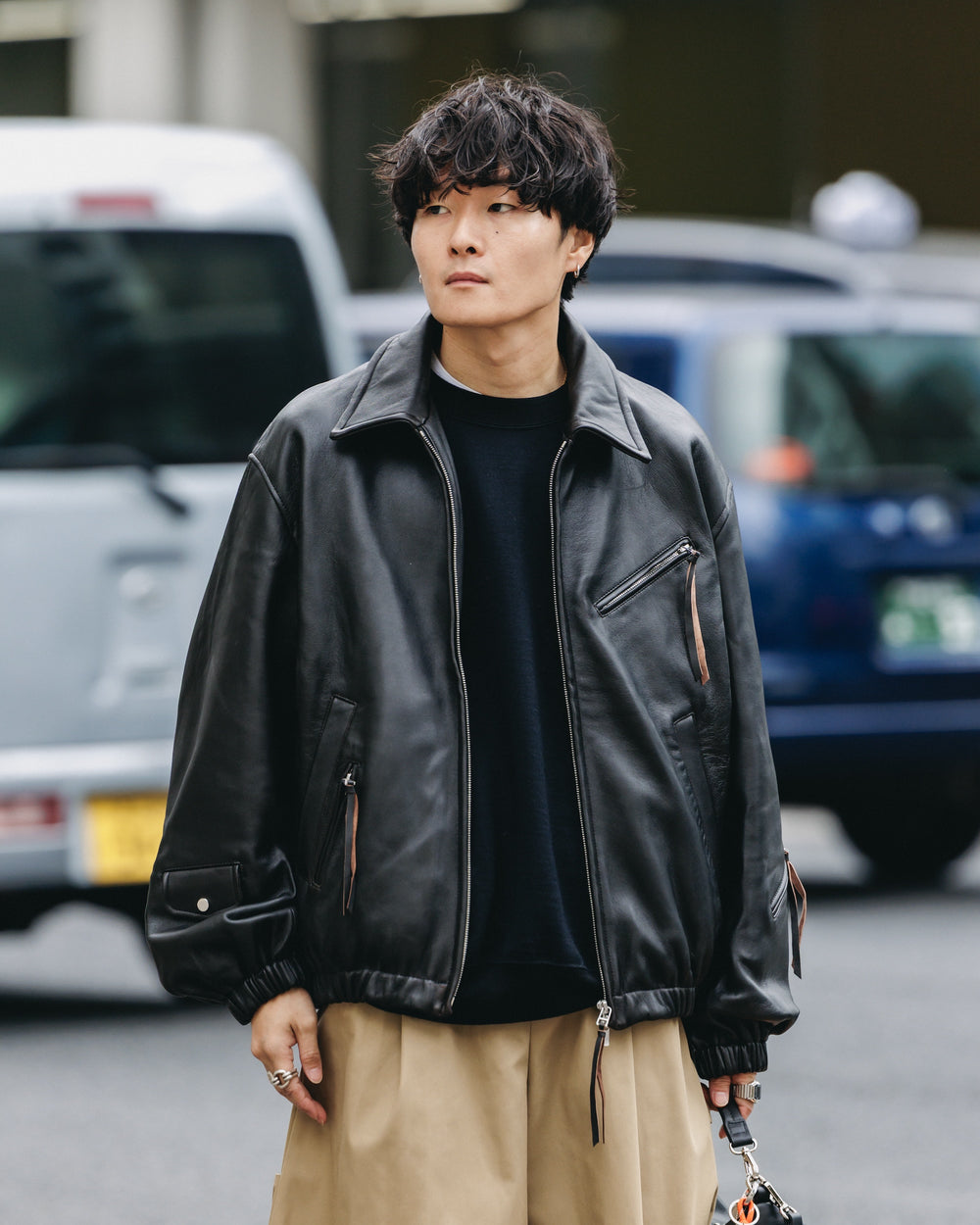 CLESSTE / Sheep Leather Utility Jacket