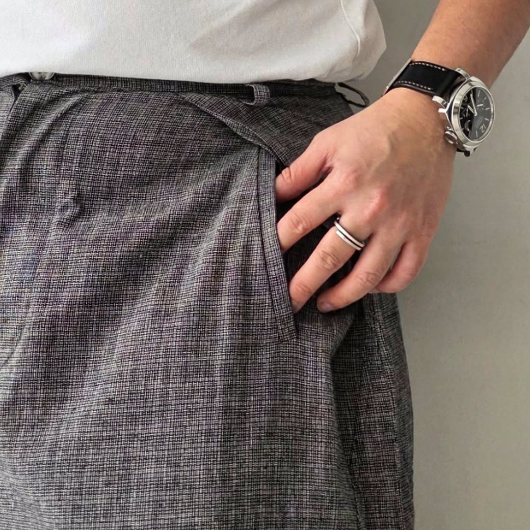 GANDER / Pennine Pant (Black Speckled)