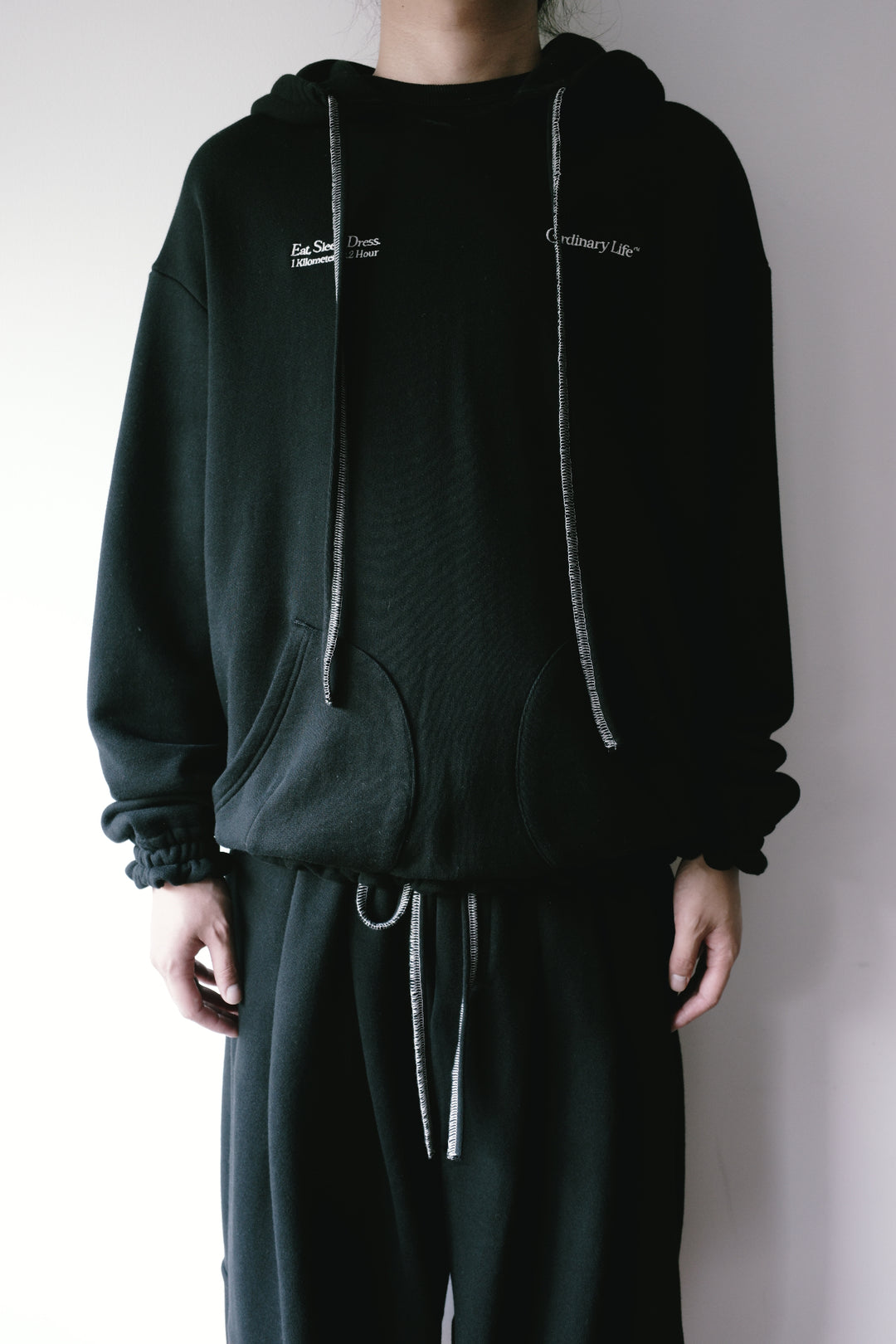SHINYAKOZUKA / Ordinary Home 40's Hoodie (Black)