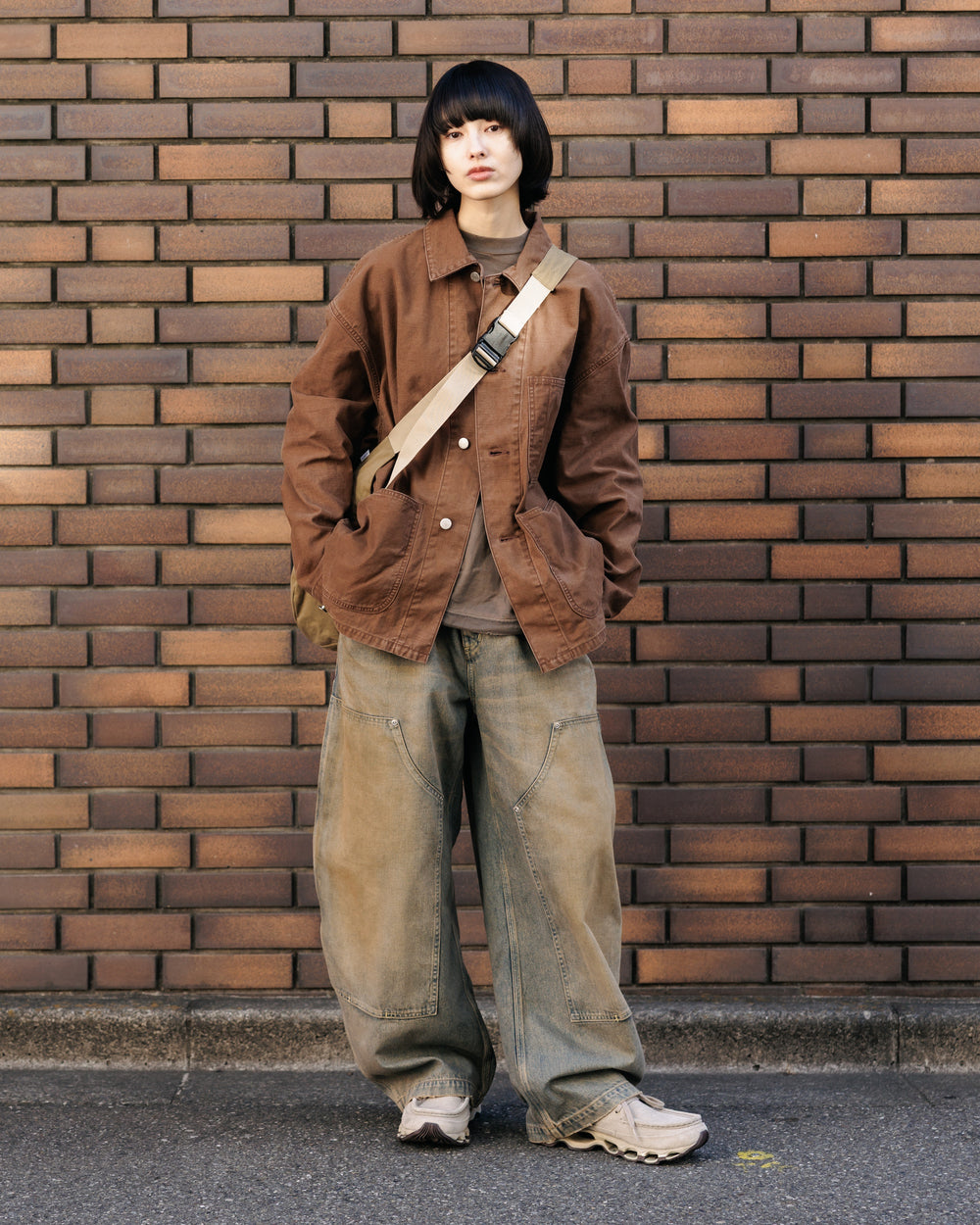 CLESSTE / Vintage Effect P-41 Jacket (Brown)