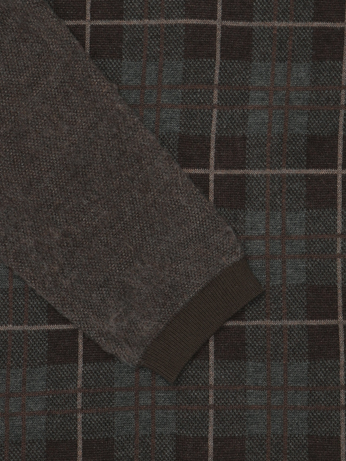 ELEPHANT TRIBAL FABRICS / Hunting Knit Shirt (Brown)