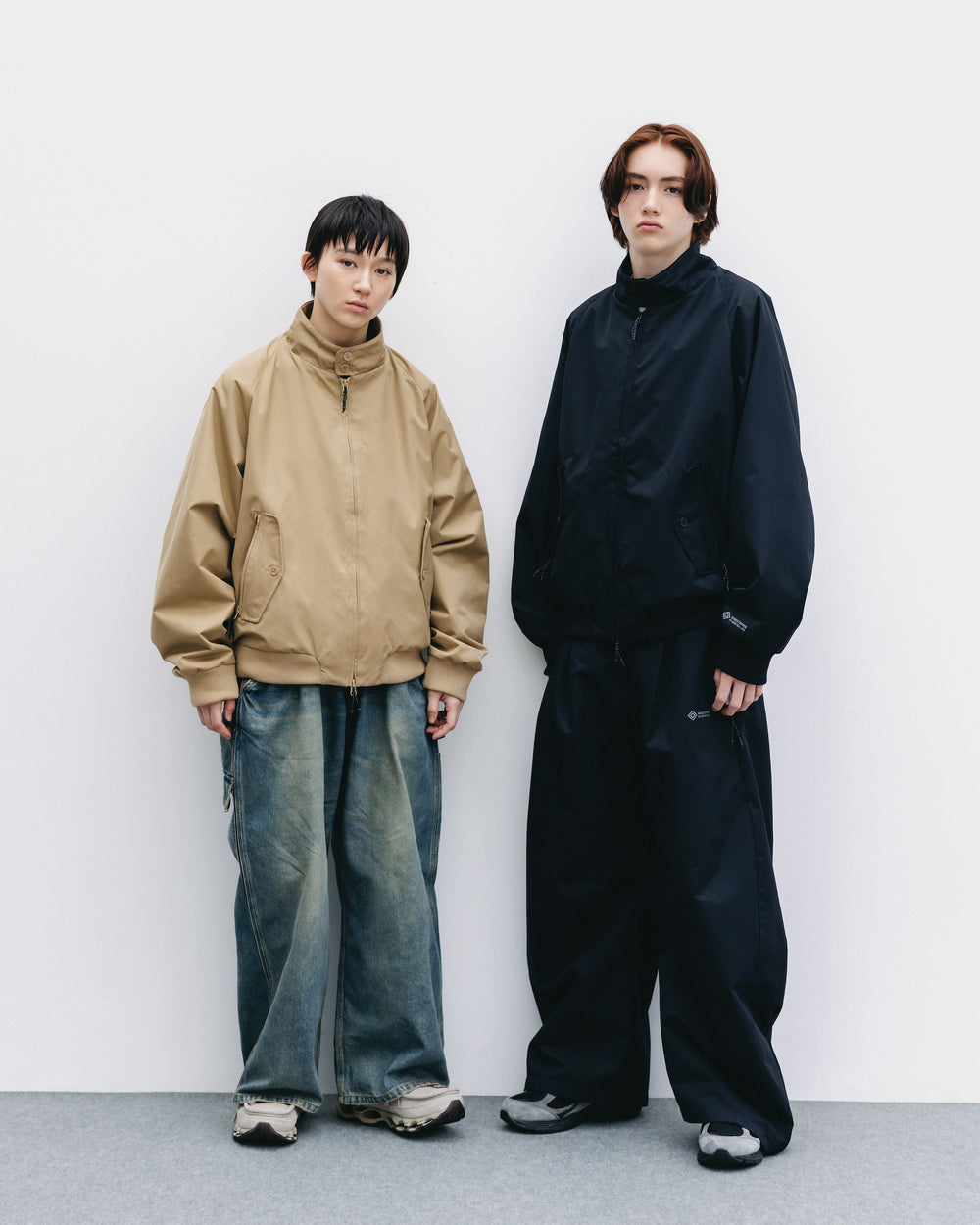 CLESSTE / +Phenix Windstopper® By Gore-Tex Labs Twill City Harrington Jacket (Black)