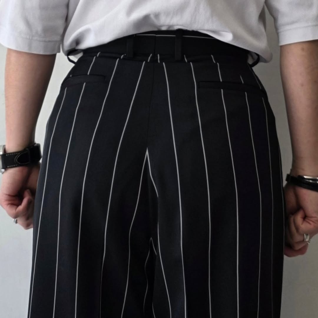REVERBERATE / Suit Trousers (Stripe)
