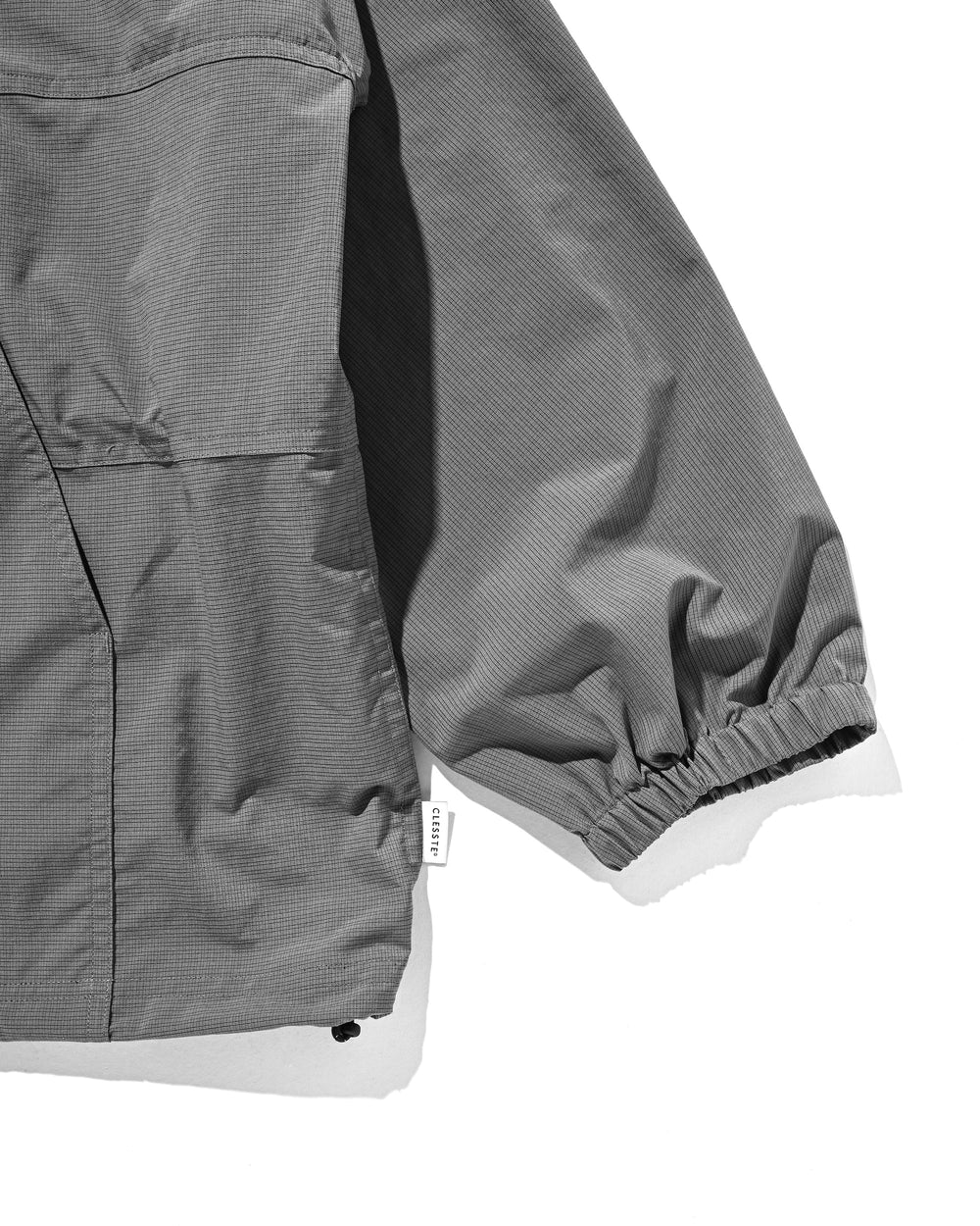 CLESSTE / Packable City Anorak Parka (Gray Mini Graph Check)