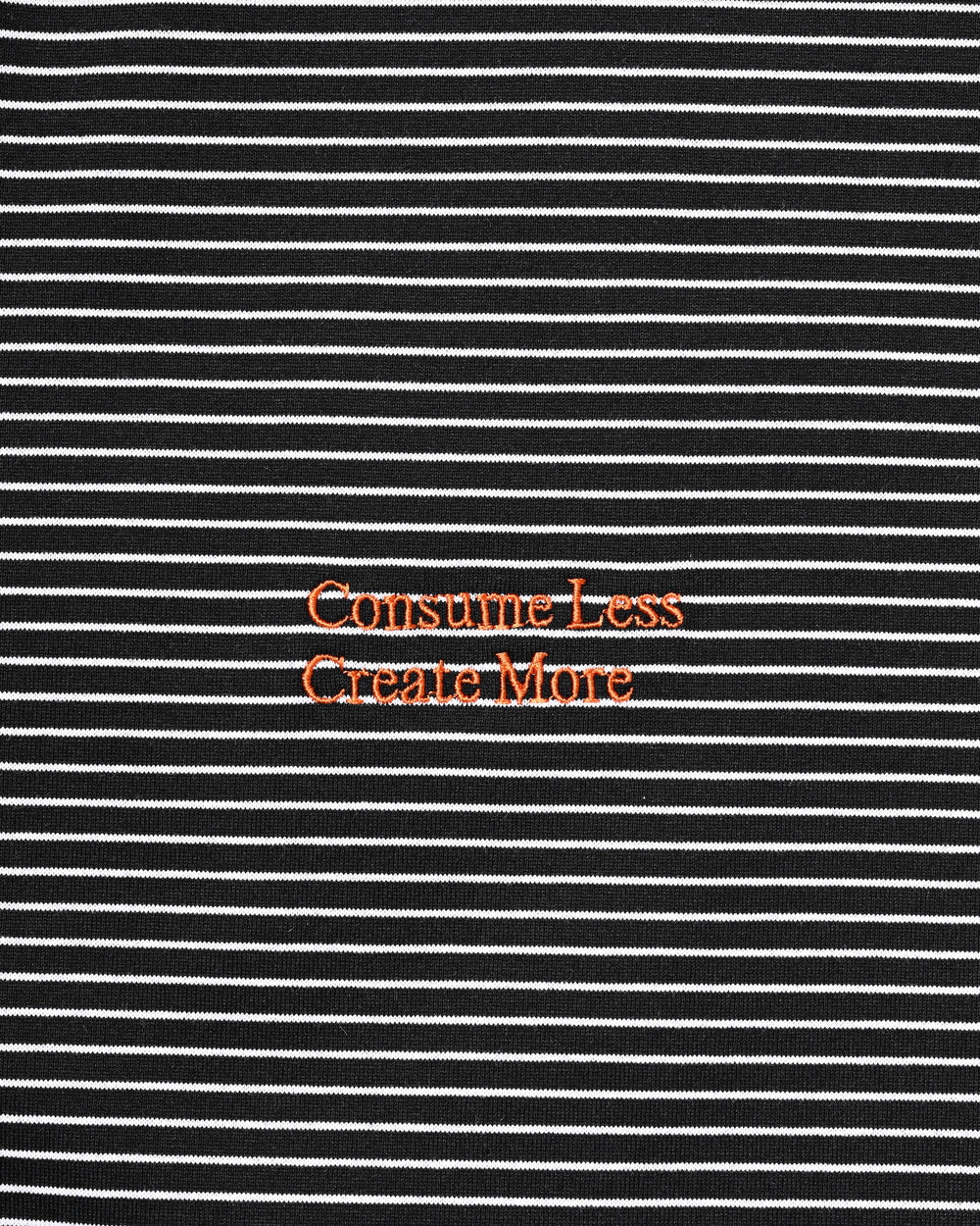 CLESSTE / 'C x Concept' Striped S/S T-Shirt With Drawstrings (Black x White)
